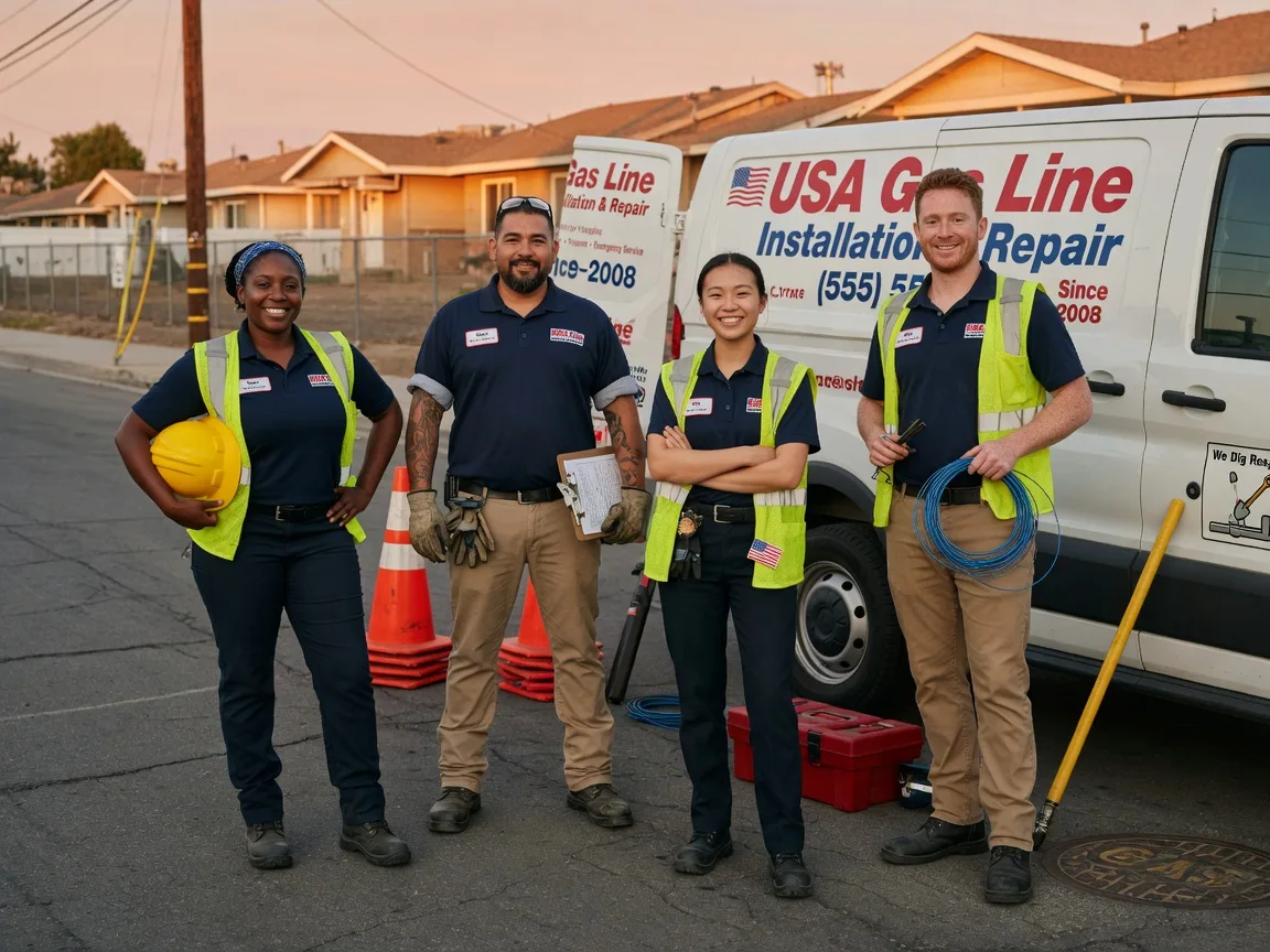 Gas Line Installation company in Wenden, AZ